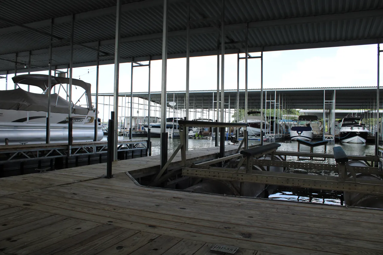 Empty covered slips available on B Dock