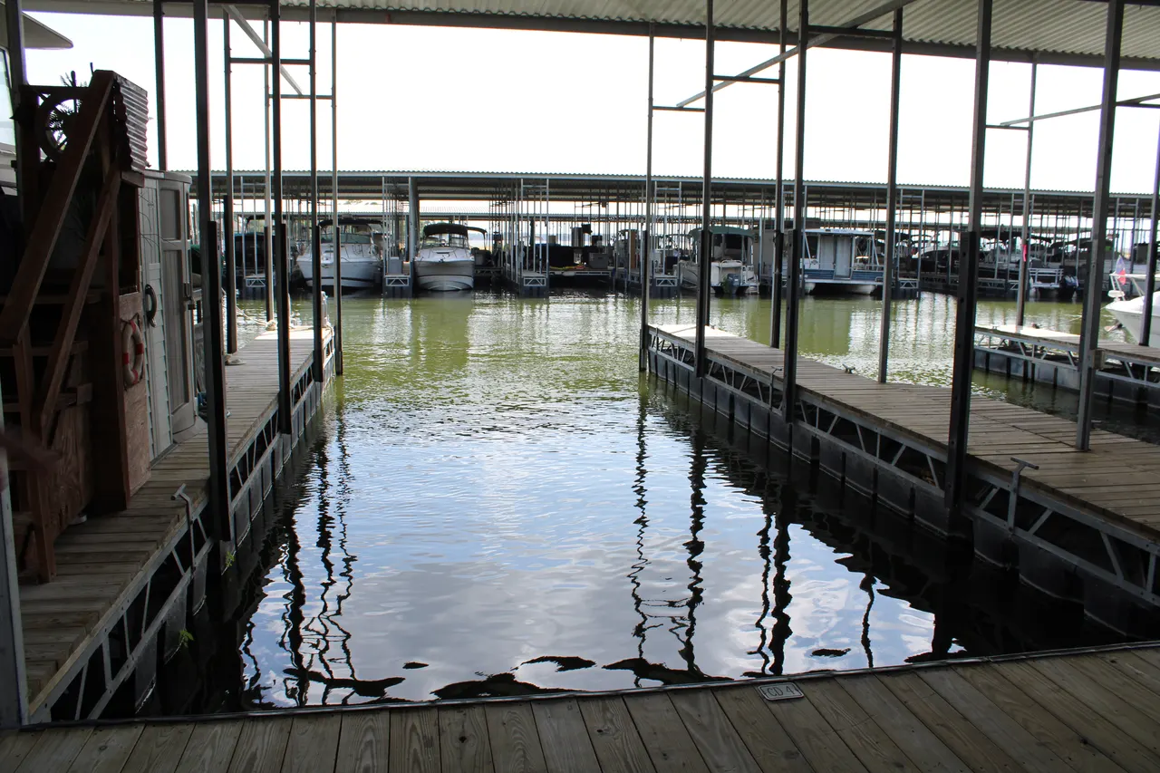 Empty covered slips available on C Dock