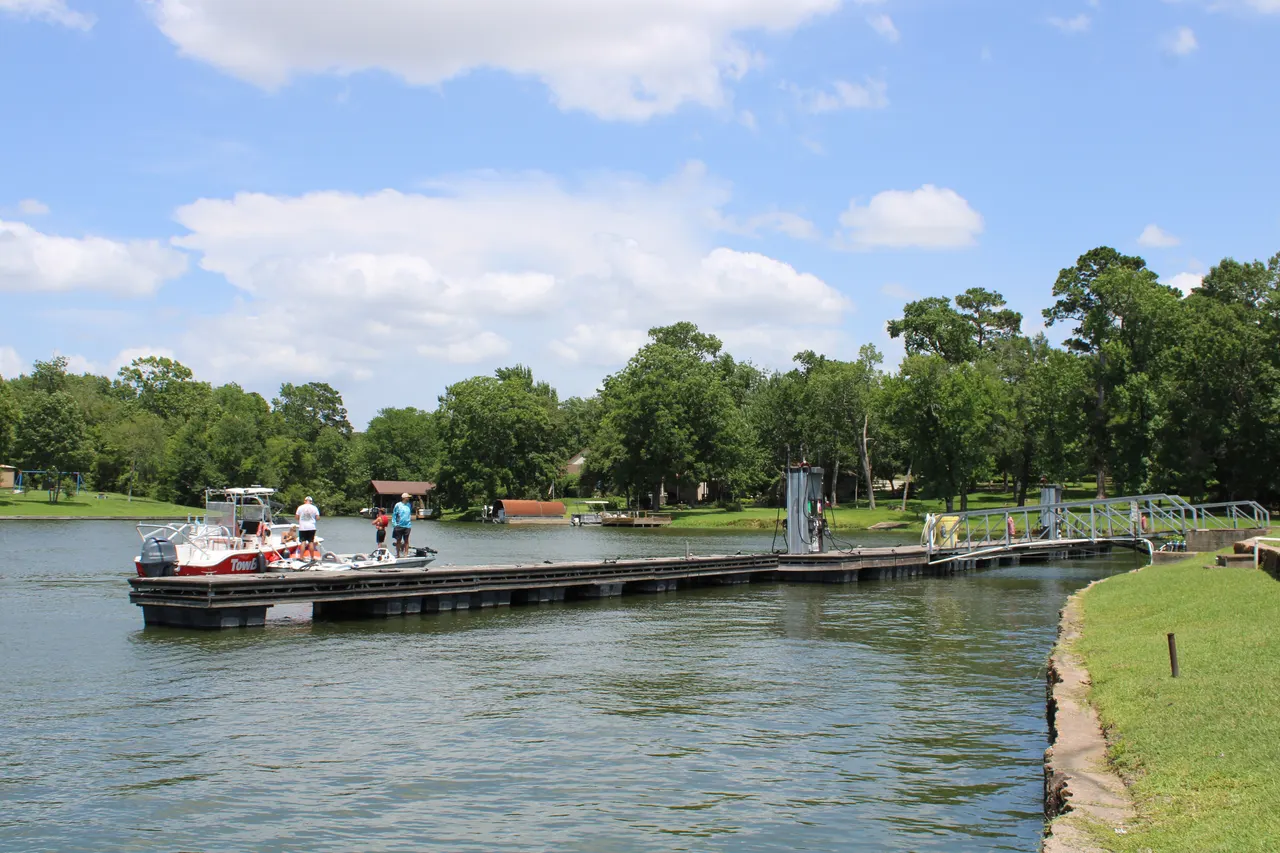Fuel Dock at The Palms Marina