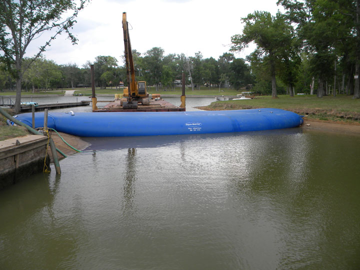 Boat Ramp Construction The Palms Marina on Lake Conroe